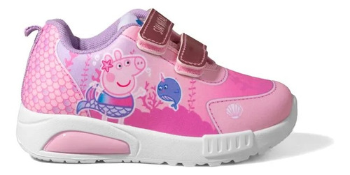 Zapatilla Footy Peppa Pig Con Luces Nena Ppx0920