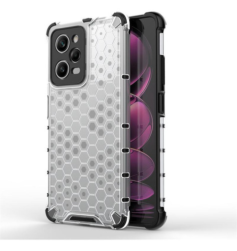 Funda De Teléfono Transparente Honeycomb Para Xiaomi Poco X5