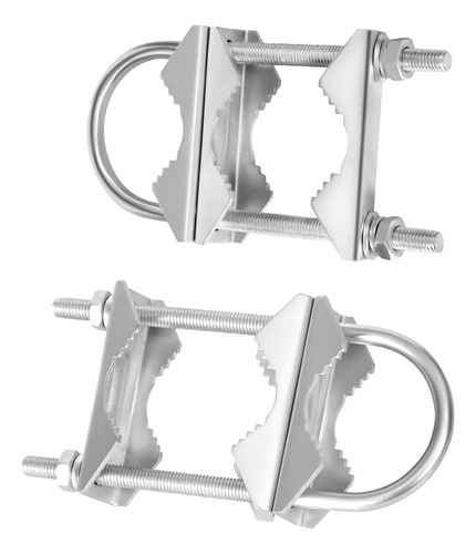 Slinkdsco - Abrazadera De Mástil De Antena Doble, Soporte De