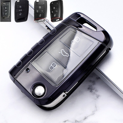 - Funda Llave Navaja Volkswagen Seat Tpu Cascara Protectora