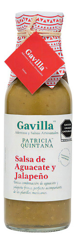 Salsa Gavilla Aguacate Jalapeño de 360ml