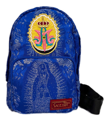 Mochila Brocado Litúrgico Guadalupe Mini