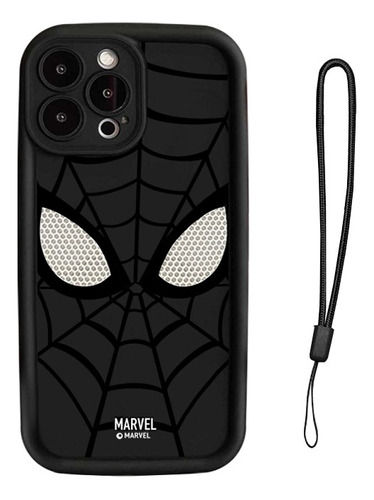 Funda Para iPhone Spiderman Uso Rudo Con Proteccion Camara