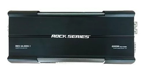 Amplificador Rock Series Rks-ul3000.1 Clase D 6000w Spl