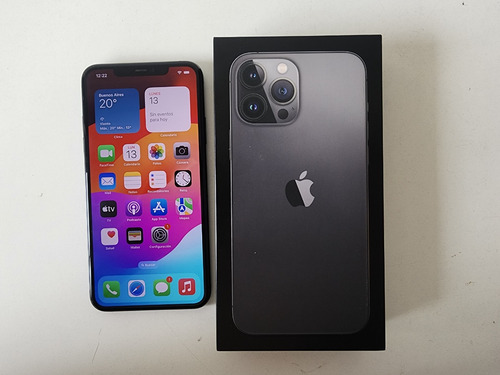 iPhone 11 Pro Max 256 Gb Gris Espacial Bateria 77% Con Caja