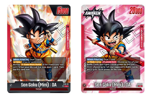 Starter Deck Dbs Fusion World: Fs06 Son Goku (mini)