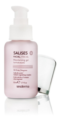 Serderma Gel Hidratante Salises 50ml Acido Salicilico Serum Tipo De Piel Grasa