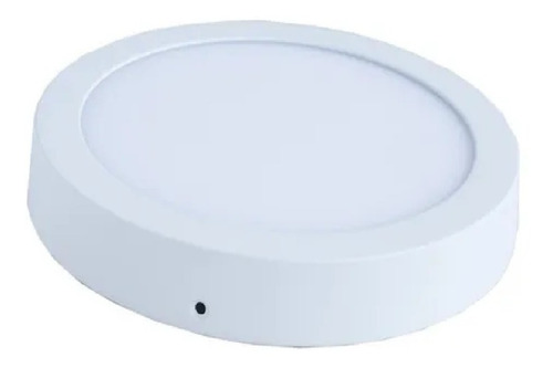 Imagen 2 de 8 de Panel Plafon Aplique Exterior Led Redondo 24w