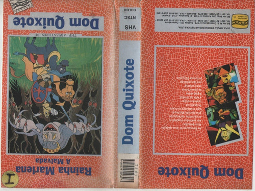 Dom Quixote De La Mancha - 7 Versões Desenho Cinema Unitario (Usado)