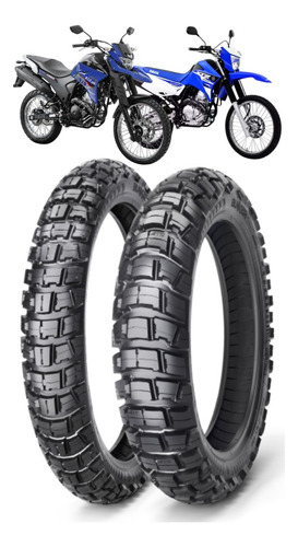 Par Pneu 90/90-21 + 120/80-18 Ira Bunker Adap Yamaha Xtz 250