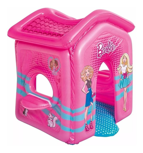 Hermosa Casita De Barbie Inflable De Juguete Bestway Casa