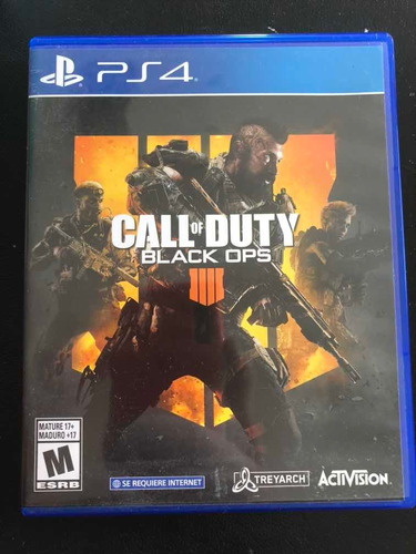 Call Of Duty Black Ops 4 Playstation 4 Ps4 Como Nuevo