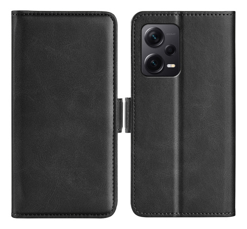 Funda De Piel Con Hebilla De Doble Cara Para Xiaomi Redmi No