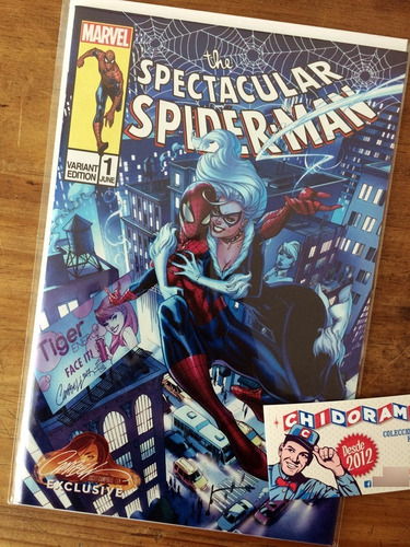 Comic - Peter Parker #1 Spectacular Spider-man Campbell C