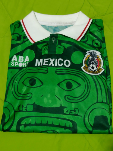 Playera Selección Mexicana 1998 Sublimada Aficionado Estadio