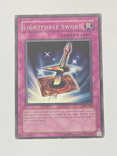 Yugioh! Lightforce Sword Psv-005