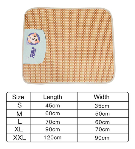 Estera De Enfriamiento Automático Para Perros, Cama Xl Azul