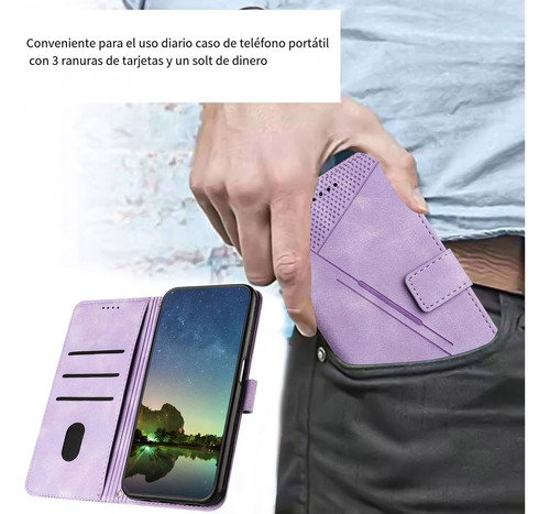Funda Tipo Cartera Para Huawei Magic 5 Lite/8x/9x Lite Con Tarjetero, Protectora Agradable Al Tacto