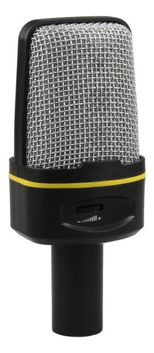 Micrófono de condensador negro omnidireccional Multimedia Sf920