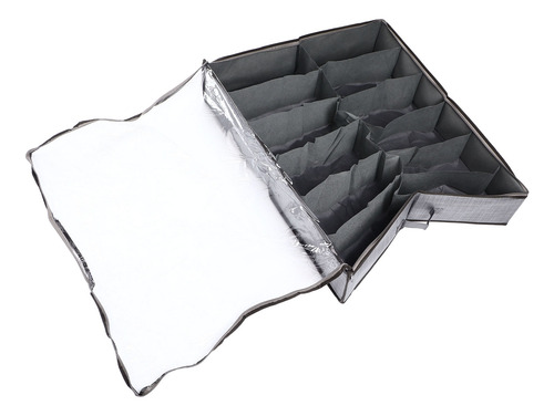 Asa De Almacenamiento Para Debajo De La Cama, Tela Con 12 Co