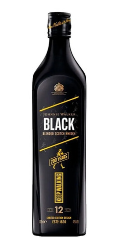 Whisky Johnnie Walker Black Label Icon 700ml. - Ed. Limitada