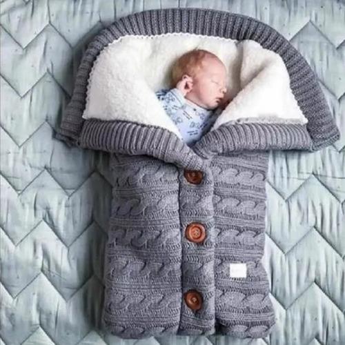 Saco De Dormir Cobertor De Bebê Somente Na Cor Bege