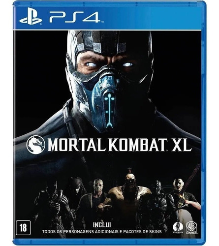 Mortal Kombat Xl Ps4 - Midia Fisica Lacrado - Portugues Novo