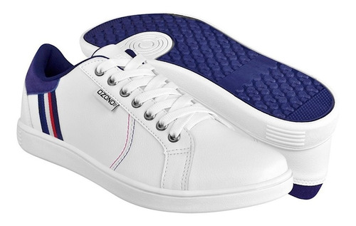 Tenis Clásicos Para Caballero Capa De Ozono 395301-03 Blanco