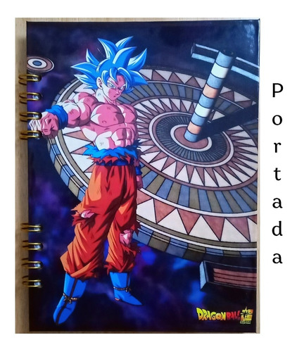 Libreta Dragon Ball Super/ Pasta Dura, 100 Hojas Decoradas | MercadoLibre