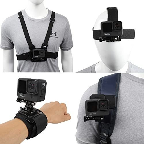Imagen 2 de 6 de Juego De Accesorios Para Gopro Hero 11/10/9/8/7/6/5/4, Nuevo
