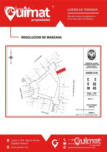 Imagen 12 de 13 de Excelente Lote En Venta -sanchez De Loria Y Chiclana - Lideres En Terrenos