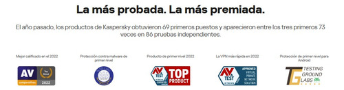 Kaspersky Premium 1 Dispositivos 1 Año (total Security)