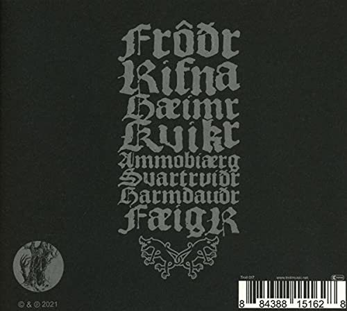 Cd Svartrvidr - King Of Asgard