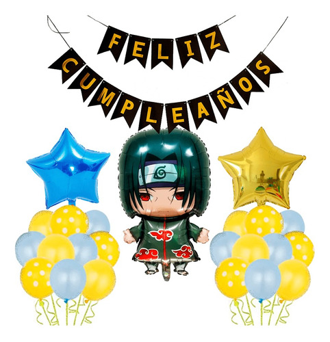 Pack De Globos Naruto /globos /guirnalda /estrellas/pers