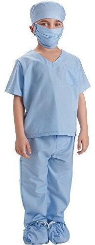 Viste A America Disfraz De Doctor Scrubs Para Nios Color