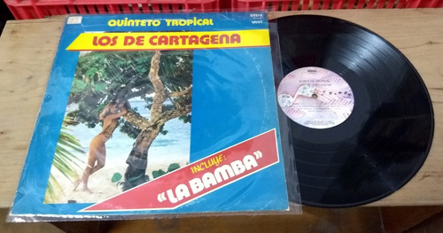 Quinteto Tropical Los De Cartagena Disco Vinilo Lp