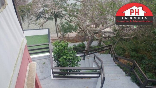 Imagem 6 de 15 de Sensacional Mansão 6 Qtos Vista Panorâmica - Pé Na Areia - Locação Ou Venda - 652