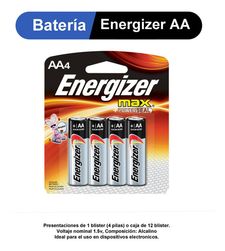 Bateria Energizer Aa