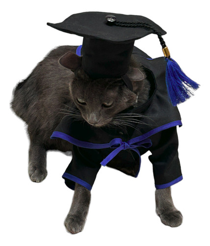 Disfraz De Graduado Para Mascotas Talla 2