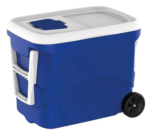 Cooler Caixa Grande Térmica Bebidas 50 Lts Soprano Com Rodas