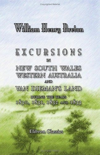 Excursions In New South Wales, Western Australia, And Van Di