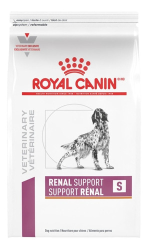 Imagen 1 de 1 de Alimento Royal Canin Veterinary Diet Canine Renal Support S para perro adulto todos los tamaños sabor mix en bolsa de 8kg