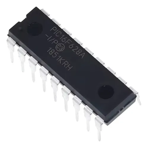Microcontrolador Pic 16f628a 18 Pines 16f 8bit | Cuotas sin interés