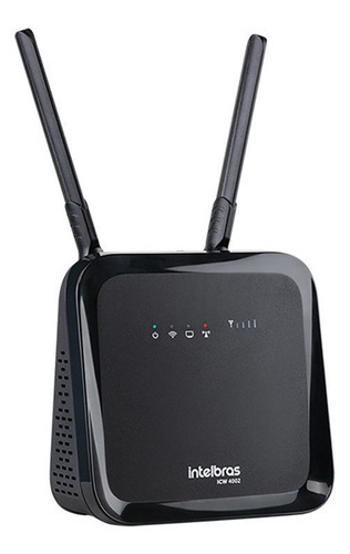 Router Wifi 3g 4g Para Chip Antel Claro Movistar Icw-4002 Color Negro