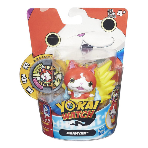 Yo-kai Watch Jibanyan + Medalla Producto Original Hasbro*