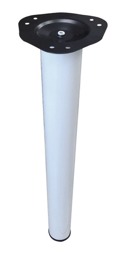 Pata De Mesa 110 Cm Diámetro 6 Cm Blanca Cima M