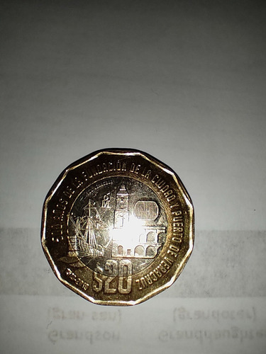 Moneda De 20 Pesos Colecion De 500 Años De  Fundacion  