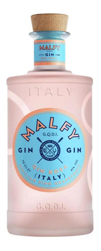 Gin Malfy Rosa Pink 700 Ml Premium Original Fullescabio