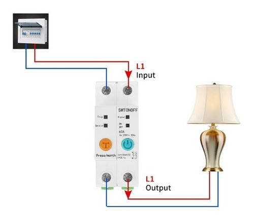 Imagem 5 de 10 de Disjuntor Medido De Energia 1-63a Alexa E Google Home