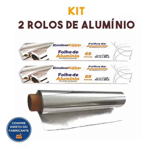 Distribuidor de papel aluminio para mostrador 45 cm de ancho en inox - RETIF